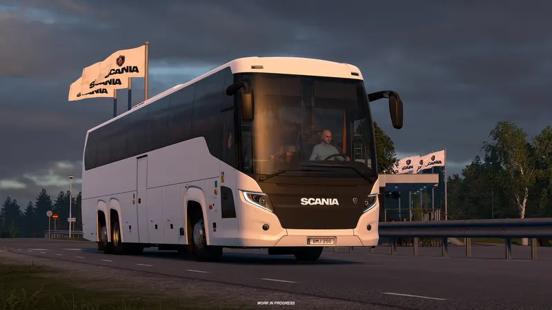 First Look at the Scania Touring: screenshot