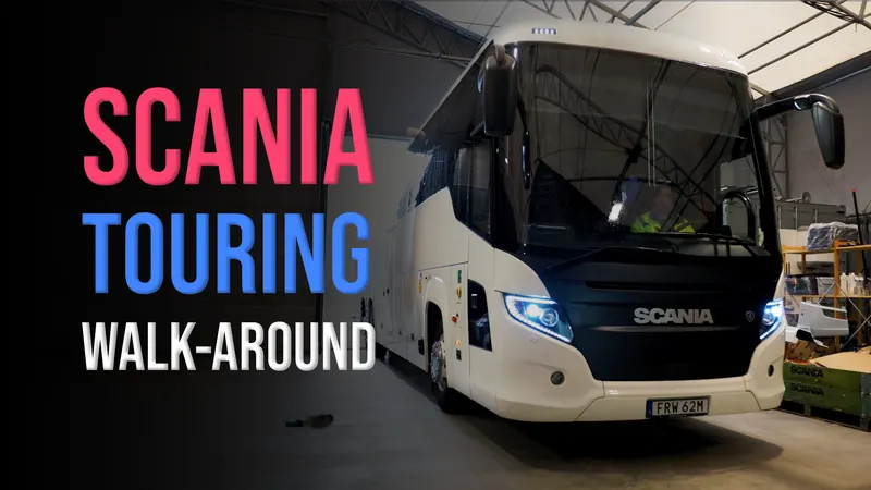 SCS Visits Scania in Södertälje for a Touring Walk-Around