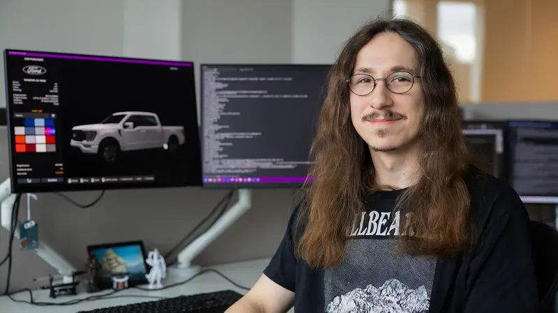Hynek, programmer on the Road Trip project at SCS Software