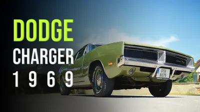 Green 1969 Dodge Charger at Veteráni na Truc, from the SCS On The Road walk-around video