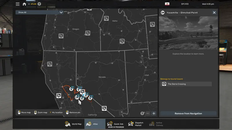 Atlas Adds Tourist Boards, Landmarks and Postcards: screenshot