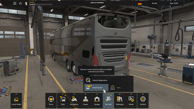 You Can Buy Your Own Coach and Take Contract Jobs: screenshot