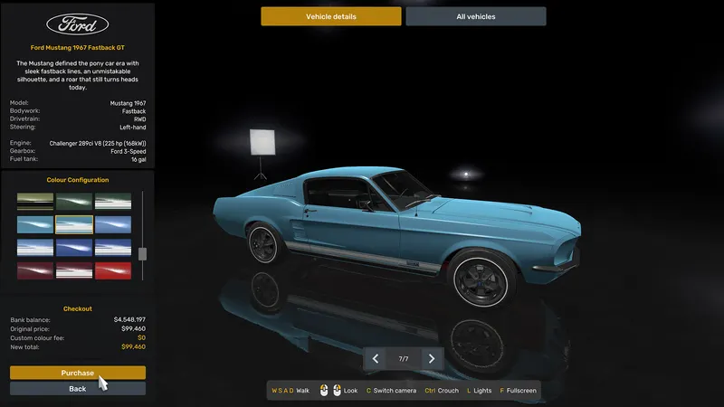 Ford DLC Launches Today With Four Ford Cars: screenshot