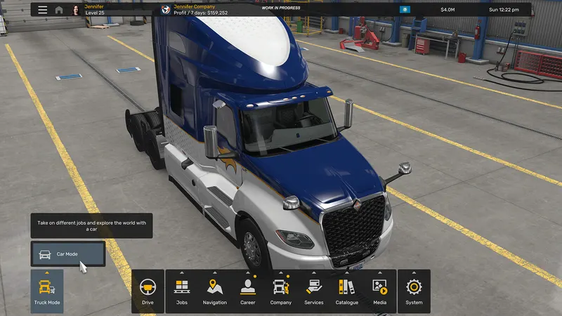 ETS 2 Coaches and ATS Road Trip: How Mode Switch Works: screenshot