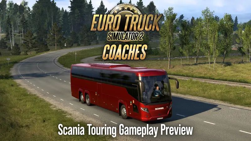 Scania Touring Gameplay From Narvik to Andenes